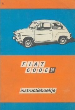 Fiat 600E SE AT instructieboekje Nederlands