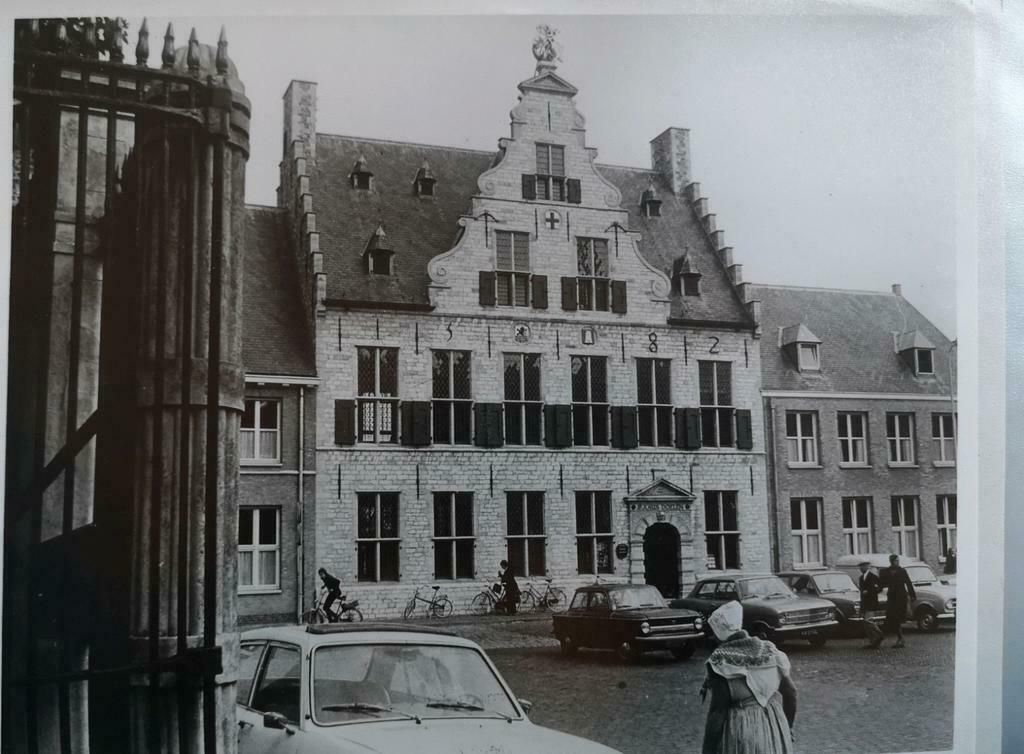 Middelburg persfoto Sint Joris jaren vijftig